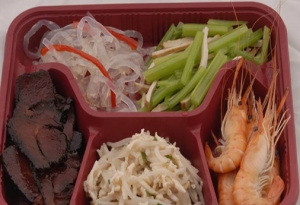 常州无锡华庄快餐配送 食材新鲜